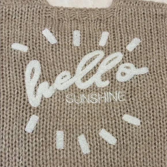 Saltwater Luxe "Hello Sunshine " Colorful Knit Cardigan Size XS NWT - Picture 6 of 10